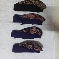 Gambar ikat kepala bali /udeng bali / udeng songket/  udeng bordir / destar - merah/maroon dari Krisna Busana Bali undefined 3 Tokopedia