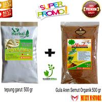 Gambar PAKET Tepung Pati Garut Super 500gr Dan Gula Aren Semut Super 500gr dari Multi M Store undefined 5 Tokopedia