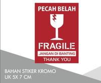 Gambar Sticker Fragile dari Sheena Joka Shop undefined 2 Tokopedia