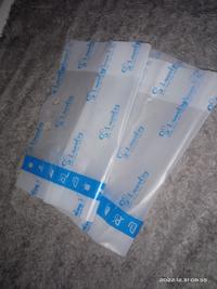 Gambar Plastik laundry jinjing 3 jari warna/sablon dari Aneka part mesin laundry undefined 3 Tokopedia