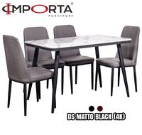 Gambar Meja Makan Marmer DS MATTO Meja Makan 4 Kursi Minimalis Meja Restoran dari Mebel Online Palembang undefined 3 Tokopedia