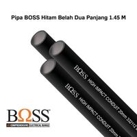 Gambar Pipa conduit pvc boss clipsal Hitam 20mm 20 mm 1.45 Meter Belah dua dari Component jaya undefined 1 Tokopedia