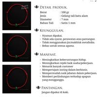 Gambar Gelang merah grandjdade kbruntngan dari sugehslamet undefined 3 Tokopedia