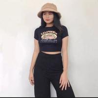 Gambar Baju Atasan Remaja Crop Top / Baju Atasan Crop Top Wanita Kekinian - USA, All Size dari RoseFlooo undefined 1 Tokopedia