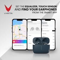 Gambar VYATTA AIRBOOM NANO PRO TWS BLUETOOTH HEADSET EARPHONE EQ CUSTOM - Graphite, Black 2.4A dari VYATTA BOGOR undefined 5 Tokopedia