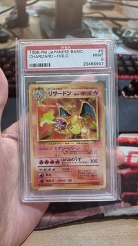 Gambar 1996 Japanese Base Charizard #006 Holo Rare Pokemon Card - PSA Mint 9 dari bert pokemart undefined 1 Tokopedia