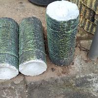 Gambar ornamen pagar taman model bambu D 6cm, T 14cm.bahan semen - Hijau dari CV. Wahyu Wibowo Landscape. undefined 5 Tokopedia