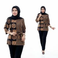 Gambar BAJU BATIK WANITA MONALISA GENES KOIN SENO PARANG AGENG PUTRI MALU - PUTRI MALU, L dari PONC FOUR4 undefined 3 Tokopedia