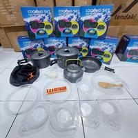 Gambar cooking set ds 500 cookingset ds500 nisting panci nesting camping 4 dari TENDAKI JAKARTA RAYA SON OUTDOOR undefined 2 Tokopedia