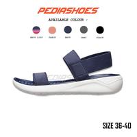 Gambar New Arrival Sendal Wanita Crocs Literide Women Sandal Original - Hitam, W5 dari Pediashoes undefined 4 Tokopedia