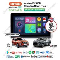Gambar Head Unit ORCA Xpander All New Livina Android Auto CarPlay Layar 10" - ECO RHD dari HS VARIASI Car Accessories undefined 1 Tokopedia