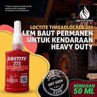 Gambar LEM BAUT PERMANEN HEAVY DUTY LOCTITE 272 50ML THREADLOCKER dari Loctite Store Bogor undefined 1 Tokopedia
