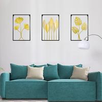 Gambar Wall Decoration Hiasan Dinding Rumah Kamar Ruang Tamu Daun Tanaman - Biru C dari PastiLakuJkt undefined 4 Tokopedia