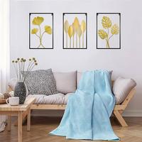 Gambar Wall Decoration Hiasan Dinding Rumah Kamar Ruang Tamu Daun Tanaman - Biru C dari PastiLakuJkt undefined 3 Tokopedia
