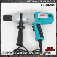Gambar WIPRO Air Impact Wrench Listrik 3/4" INCH EW 624 Alat Buka Baut EW624 dari Glodok Diesel undefined 1 Tokopedia