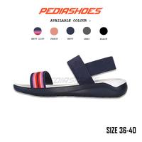 Gambar New Arrival Sendal Wanita Crocs Literide Women Sandal Original - Hitam, W5 dari Pediashoes undefined 3 Tokopedia