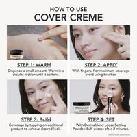 Gambar Dermablend Cover Creme Foundation Full Size Derma Blend SPF 30 - 30 gr - Medium Beige dari Rich Rabbit undefined 4 Tokopedia