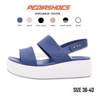 Gambar Crocs Brooklyn Wedges Sandal Wanita Original Grosir Reseller - Hitam, w5 dari Pediashoes undefined 3 Tokopedia