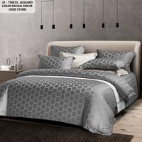 Gambar sprei sutra tensel jaquard set bedcover 180x200 - 160x200 t.30 dari income sprei undefined 2 Tokopedia