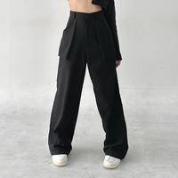 Gambar SOHO PANTS | POSHA - Black dari Posha Official undefined 1 Tokopedia