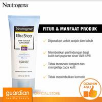 Gambar Neutrogena Ultra Sheer Dry-Touch Sunscreen Spf 50+ 88Ml dari Guardian Official Store undefined 2 Tokopedia