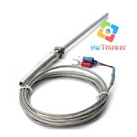 Gambar RTD PT100 PT-100 Probe  Temperature Thermal Sensor Suhu 3 Wire M8 1M 2M 3M - 2M dari HwThinker undefined 1 Tokopedia
