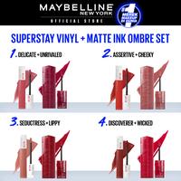 Gambar [Ombre Set] Maybelline Superstay Vinyl + Matte Ink - Assertive+Cheek dari Maybelline Official Shop undefined 3 Tokopedia