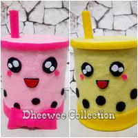 Gambar celengan flanel boba dan kue dari Dheewee Collection undefined 4 Tokopedia