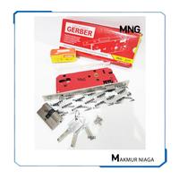 Gambar Kunci Pintu GERBER 97384 / Handle Pintu / Gagang Pintu + Body Kunci dari MakmurNiagaTsk undefined 4 Tokopedia
