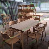 Gambar Meja Makan Dinning Set Kayu Jati 6 Kursi Meja Caffe Set MENTAH dari Teakwood Living Furniture undefined 1 Tokopedia