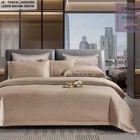 Gambar sprei sutra tensel jaquard set bedcover 180x200 - 160x200 t.30 dari income sprei undefined 5 Tokopedia