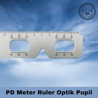 Gambar PD Meter Ruler Optik Pupil Penggaris PD Ruller Penggaris Jarak Pupil dari Bengky Medika undefined 3 Tokopedia