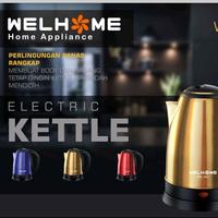 Gambar Welhome Electric Kettel 2 Liter / Teko Listrik WLT-503 dari NICA EL undefined 2 Tokopedia