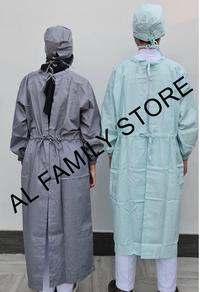Gambar JUBAH OPERASI / GOWN All Size - UNISEX AL-JO01 - 1 Pink Magenta, all size dari ALKES Personal undefined 3 Tokopedia