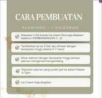 Gambar powder ice cream mix | powder of ice cream | powder premix es krim - Durian dari PERLENGKAPANES undefined 5 Tokopedia