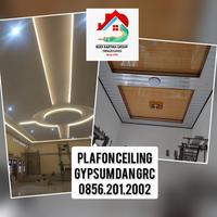 Gambar Pasang Plafon Gypsum Pasang Plafon GRC Plafon PVC Sunda Partisi Gypsum dari DesainRuma_NEW undefined 1 Tokopedia