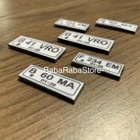 Gambar Plat Nomor Mini - Robot Gundam Lego Board Pajangan Baby Game Play - 1/10 dari Babarabastore undefined 5 Tokopedia