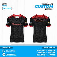 Gambar JERSEY RACING PREMIUM BISA CUSTOM SATUAN - Kerah Double V, XXL dari JuraganKaosPontianak undefined 1 Tokopedia