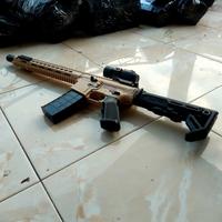 Gambar Dcobra Senapan Spring AR-15 M416 - Mainan Tembakan Kokang Anak Cobra - Model M306 dari saung cokro undefined 5 Tokopedia