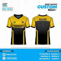 Gambar JERSEY RACING PREMIUM BISA CUSTOM SATUAN LENGAN PENDEK - Kerah O Neck, XL dari JuraganKaosPontianak undefined 1 Tokopedia