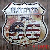 Gambar POSTER BAHAN METAL PLATE RETRO VINTAGE CAFE HOME DECOR ROOM ROUTE 66 - TP03 dari SILVERSTOREOFFICIAL undefined 4 Tokopedia