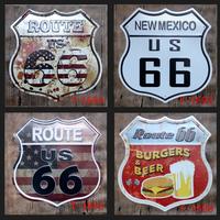 Gambar POSTER BAHAN METAL PLATE RETRO VINTAGE CAFE HOME DECOR ROOM ROUTE 66 - TP03 dari SILVERSTOREOFFICIAL undefined 1 Tokopedia