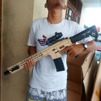Gambar Dcobra Senapan Spring AR-15 M416 - Mainan Tembakan Kokang Anak Cobra - Model M306 dari saung cokro undefined 3 Tokopedia