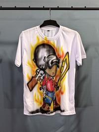Gambar Baju Airbrush/Kaos Airbrush PUBG (Pria&Wanita) - Abu-abu, M dari Mangap airbrush undefined 1 Tokopedia
