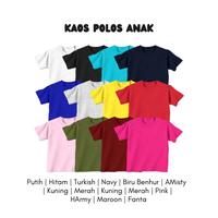 Gambar (isi 12 PCS)grosir kaos polos anak laki laki Perempuan Usia 1-8 Tahun - Serian S-M-L-XL dari stscloth undefined 1 Tokopedia