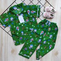 Gambar Piyama Anak / Baju Tidur Anak Karakter / Piyama Anak Katun Adem - Random, M dari syafaclodi undefined 2 Tokopedia