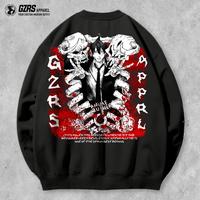 Gambar GZRS Crewneck Aki x Curse Devil Merged Bloods - Black - Hitam, S dari GZRS STORE undefined 1 Tokopedia