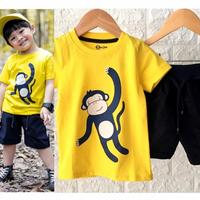 Gambar SETELAN BAJU ANAK LAKI LAKI MONKEY 1-5 TAHUN - Set Gajah, M dari FirdauShopiD undefined 1 Tokopedia