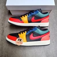 Gambar Air Jordan 1 Low SE Black Multi-Color (W) || multicolor multi color dari Forbs undefined 3 Tokopedia