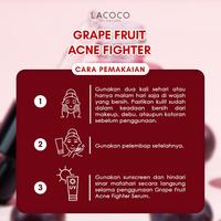 Gambar Lacoco Grape Fruit Acne Fighter Serum Jerawat ampuh dari COPILOT STORE undefined 4 Tokopedia